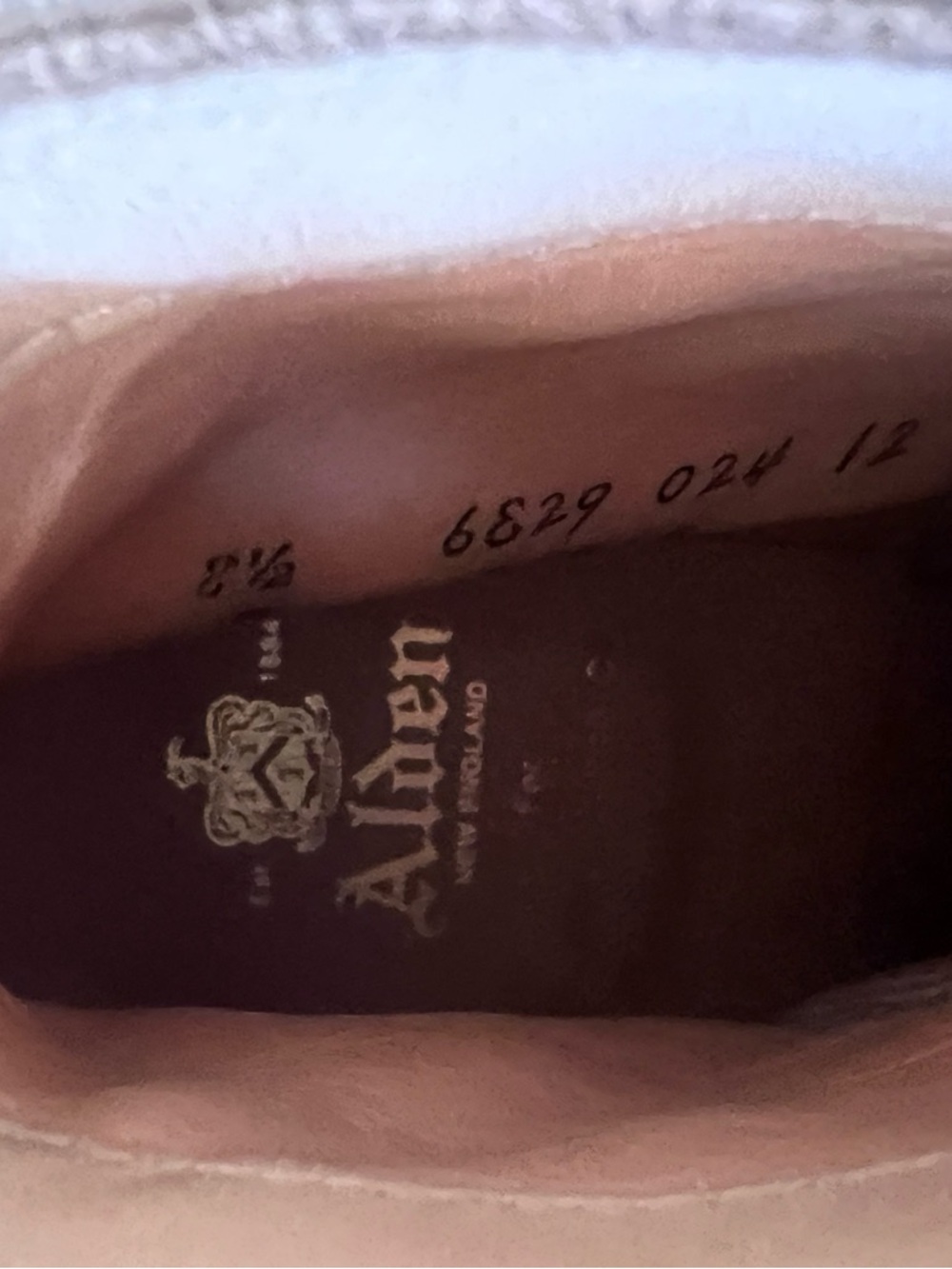 Alden Milkshake Suede Indy Boots - Picture 5 of 5